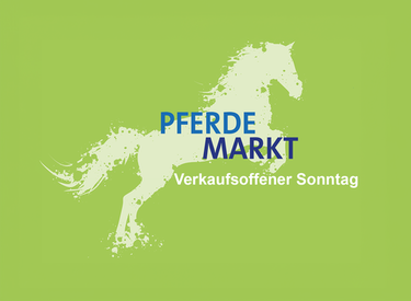 Plakat Pferdemarkt