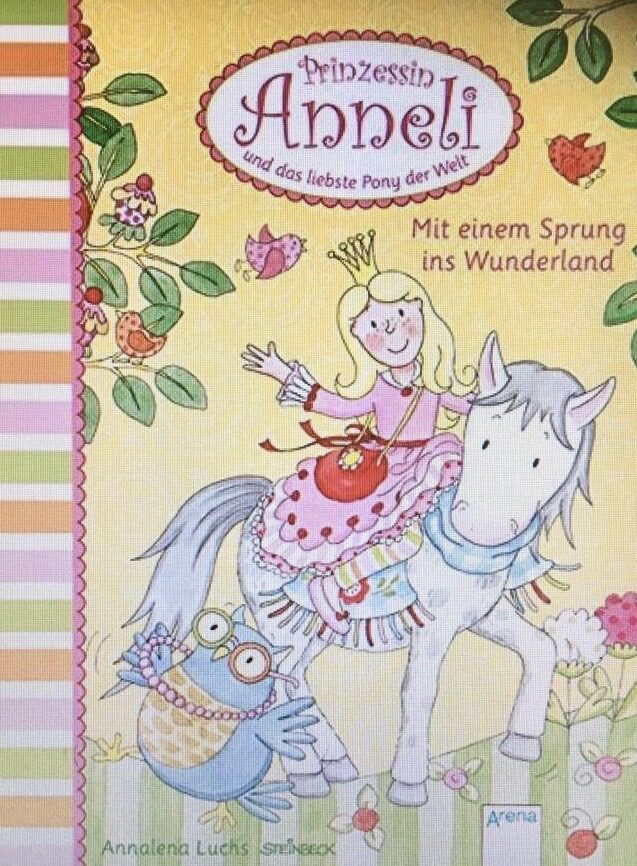 Titelbild des Kinderbuches: Prinzessin Anneli und das liebste Pony der Welt