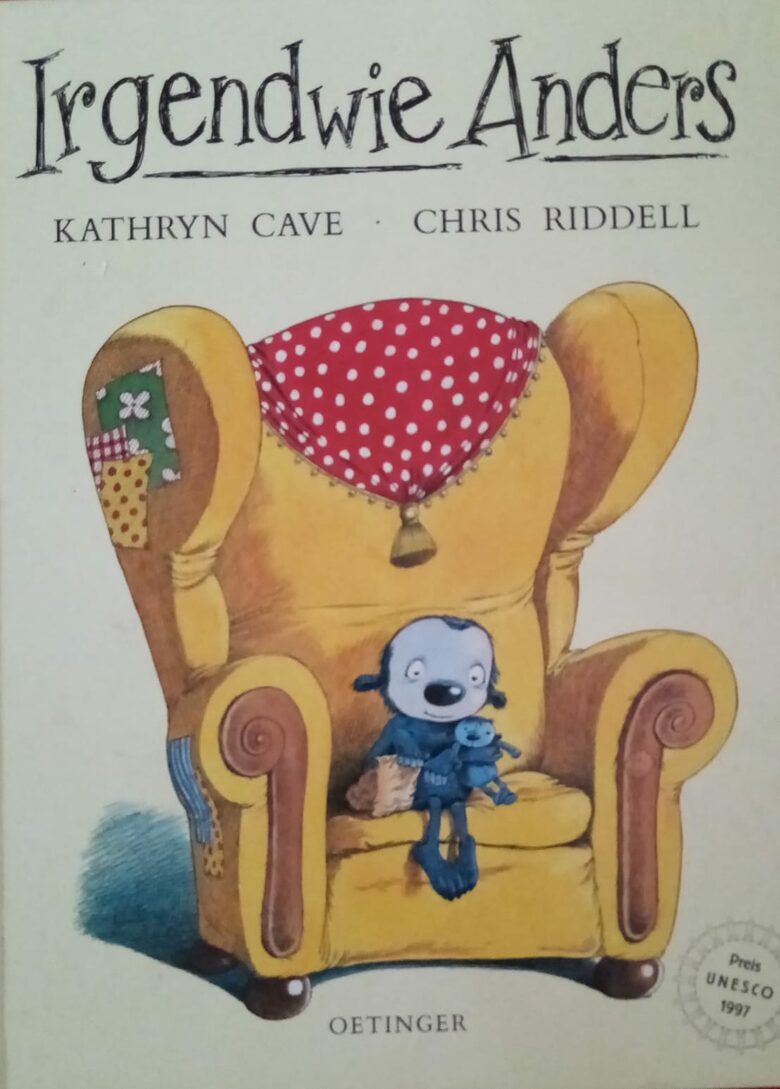 Titelbild des Kinderbuches: Irgendwie Anders von Kathryn Cave und Chris Riddel