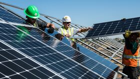 Einbau Solar Panels