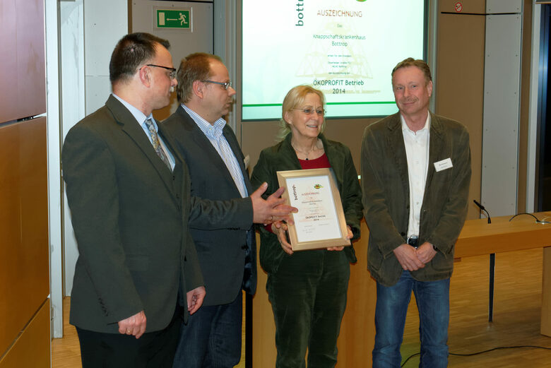 Foto Auszeichnung Knappschaftskrankenhaus