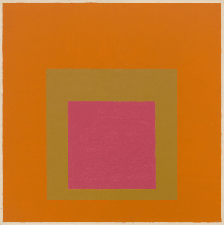 Josef Albers, Young Prediction (Homage to the Square), 1954