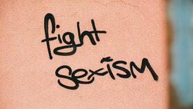 Banner Gemeinsam gegen Sexismus