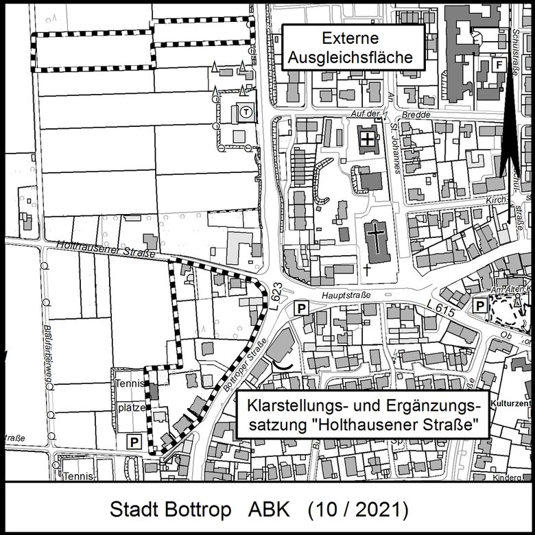 Klarstellungs- und Ergänzungssatzung "Holthausener Straße"