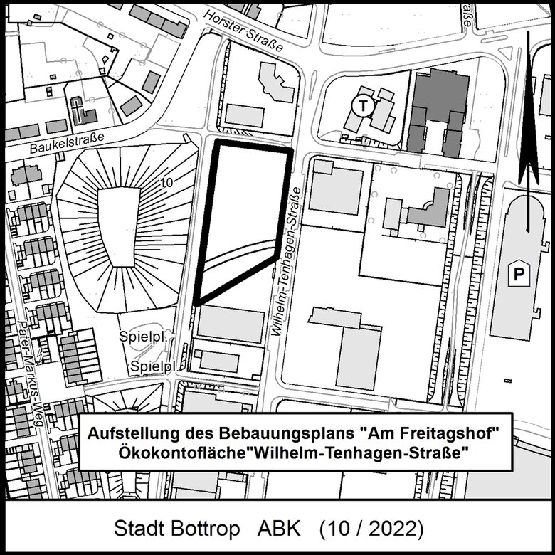 Aufstellung d. BPlans "Am Freitagshof" Ökokontofläche "Wilhelm-Tenhagen-Str."