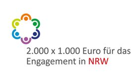 Banner Landesprogramm 2000x1000 Euro für das Engagement