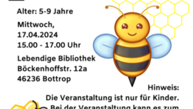 Plakat "Die Bienenkönigin"