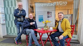 v.l. Thomas Albrecht, Oliver Schröder und Karl-Heinz Hulisz