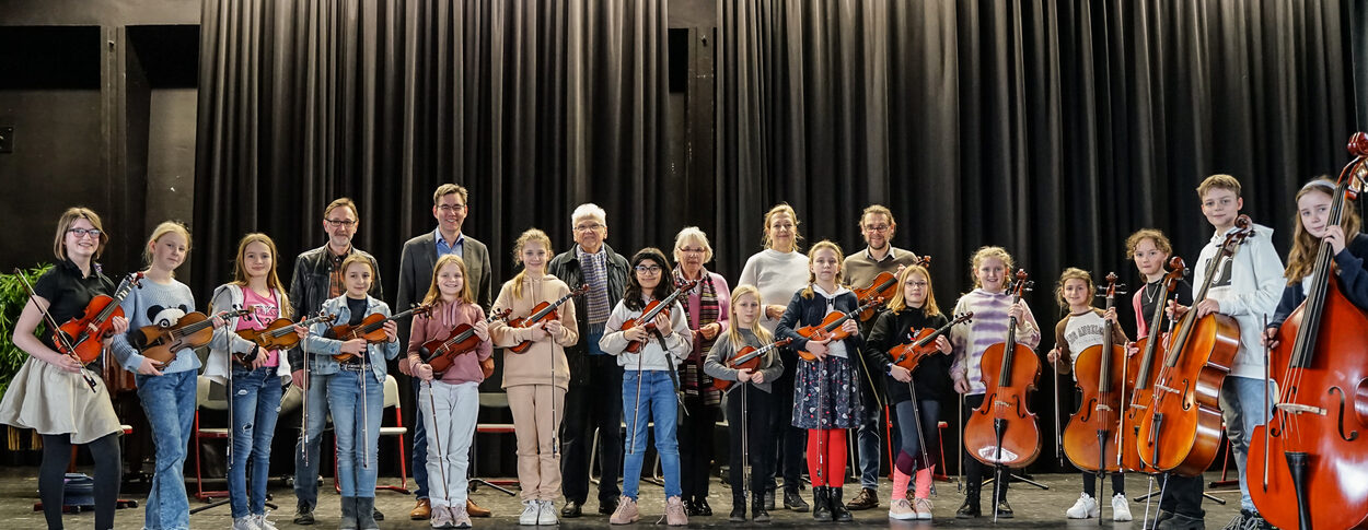Grasedieck-Stiftung unterstützt SchülerInnen der fünften und sechsten Klassen bei ihrer musikalischen Entdeckungsreise